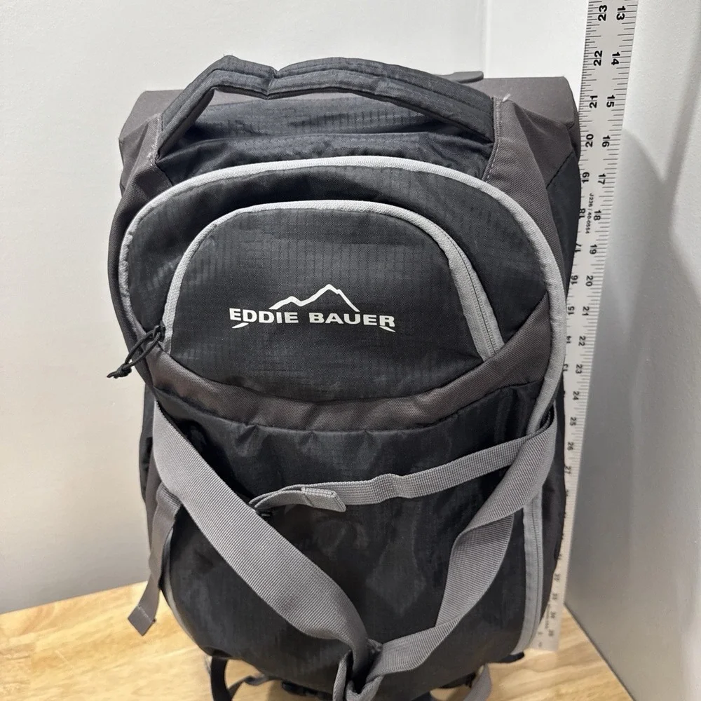 Eddie Bauer Commuter Duffel Rolling Carry On Backpack Wheeled Travel Bag Black